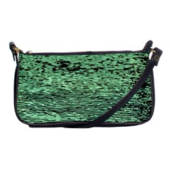 Blue Waves Flow Series 4 Shoulder Clutch Bag by DimitriosArt