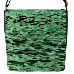 Blue Waves Flow Series 4 Flap Closure Messenger Bag (s) by DimitriosArt