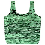 Blue Waves Flow Series 4 Full Print Recycle Bag (XXL) Front