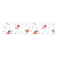 Cute Faces Of Snowmen Velvet Scrunchie by SychEva