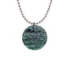 Blue Waves Flow Series 5 1  Button Necklace by DimitriosArt