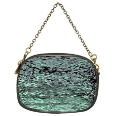 Blue Waves Flow Series 5 Chain Purse (one Side) by DimitriosArt