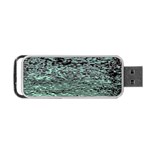 Blue Waves Flow Series 5 Portable USB Flash (One Side) Front