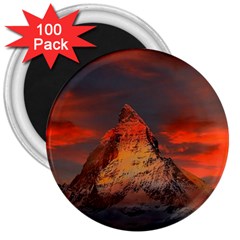 Switzerland-zermatt-mountains-snow 3  Magnets (100 Pack)