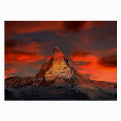 Switzerland-zermatt-mountains-snow Large Glasses Cloth