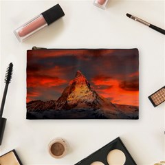 Switzerland-zermatt-mountains-snow Cosmetic Bag (medium)