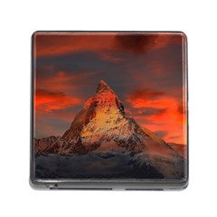 Switzerland-zermatt-mountains-snow Memory Card Reader (square 5 Slot)