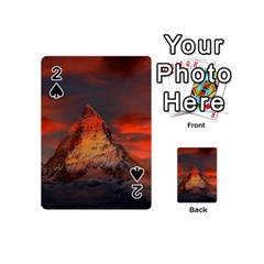 Switzerland-zermatt-mountains-snow Playing Cards 54 Designs (mini)