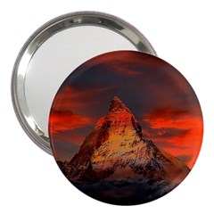 Switzerland-zermatt-mountains-snow 3  Handbag Mirrors