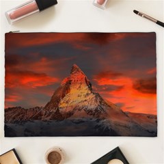 Switzerland-zermatt-mountains-snow Cosmetic Bag (xxl) by Pakrebo