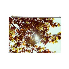 Golden Leaf s Cosmetic Bag (Large)