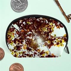 Golden Leaf s Accessory Pouch (large) by DimitriosArt