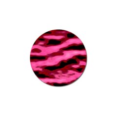 Pink  Waves Flow Series 3 Golf Ball Marker (10 Pack) by DimitriosArt