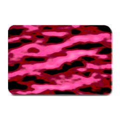 Pink  Waves Flow Series 3 Plate Mats by DimitriosArt