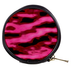 Pink  Waves Flow Series 3 Mini Makeup Bag by DimitriosArt