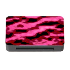 Pink  Waves Flow Series 3 Memory Card Reader With Cf by DimitriosArt