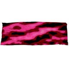 Pink  Waves Flow Series 3 Body Pillow Case (dakimakura) by DimitriosArt