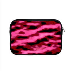 Pink  Waves Flow Series 3 Apple Macbook Pro 15  Zipper Case by DimitriosArt