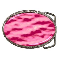 Pink  Waves Flow Series 4 Belt Buckles by DimitriosArt