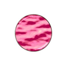 Pink  Waves Flow Series 4 Hat Clip Ball Marker (10 Pack) by DimitriosArt