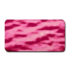 Pink  Waves Flow Series 4 Medium Bar Mats by DimitriosArt