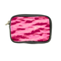 Pink  Waves Flow Series 4 Coin Purse by DimitriosArt