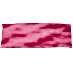 Pink  Waves Flow Series 4 Body Pillow Case Dakimakura (two Sides) by DimitriosArt