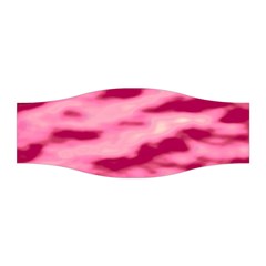 Pink  Waves Flow Series 4 Stretchable Headband by DimitriosArt