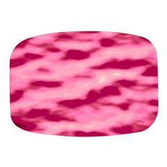 Pink  Waves Flow Series 4 Mini Square Pill Box by DimitriosArt