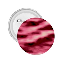 Pink  Waves Flow Series 5 2 25  Buttons by DimitriosArt