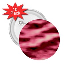 Pink  Waves Flow Series 5 2 25  Buttons (10 Pack)  by DimitriosArt