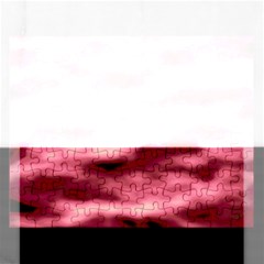 Pink  Waves Flow Series 5 Rectangular Jigsaw Puzzl by DimitriosArt