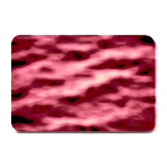 Pink  Waves Flow Series 5 Plate Mats by DimitriosArt