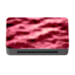 Pink  Waves Flow Series 5 Memory Card Reader With Cf by DimitriosArt