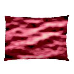 Pink  Waves Flow Series 5 Pillow Case (two Sides) by DimitriosArt