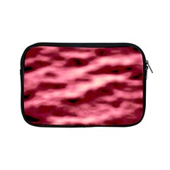 Pink  Waves Flow Series 5 Apple Ipad Mini Zipper Cases by DimitriosArt