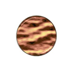 Gold Waves Flow Series 2 Hat Clip Ball Marker (4 Pack) by DimitriosArt