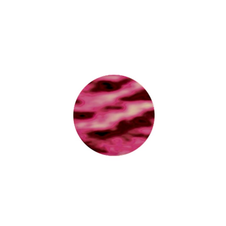 Pink  Waves Flow Series 6 1  Mini Magnets