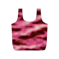 Pink  Waves Flow Series 6 Full Print Recycle Bag (s)