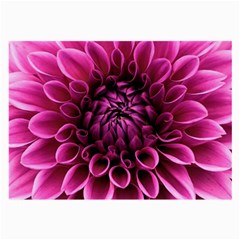 Dahlia-flower-purple-dahlia-petals Large Glasses Cloth by Sapixe