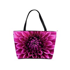 Dahlia-flower-purple-dahlia-petals Classic Shoulder Handbag by Sapixe