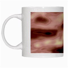 Pink  Waves Flow Series 7 White Mugs by DimitriosArt