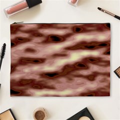 Pink  Waves Flow Series 7 Cosmetic Bag (xl) by DimitriosArt