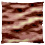 Pink  Waves Flow Series 7 Large Cushion Case (Two Sides) Front