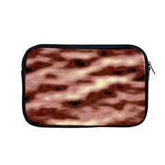 Pink  Waves Flow Series 7 Apple Macbook Pro 13  Zipper Case by DimitriosArt