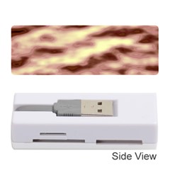 Pink  Waves Flow Series 8 Memory Card Reader (stick) by DimitriosArt