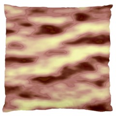 Pink  Waves Flow Series 8 Standard Flano Cushion Case (one Side) by DimitriosArt