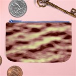 Pink  Waves Flow Series 8 Large Coin Purse Front