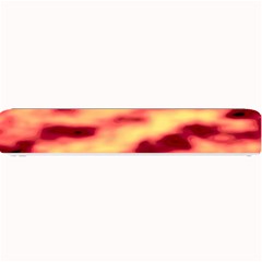 Red Waves Flow Series 3 Small Bar Mats by DimitriosArt