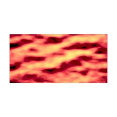 Red Waves Flow Series 3 Yoga Headband by DimitriosArt